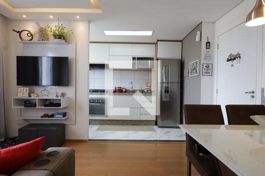 Sala de apartamento à venda com 2 quartos, 40m² em Parque Reboucas, São Paulo