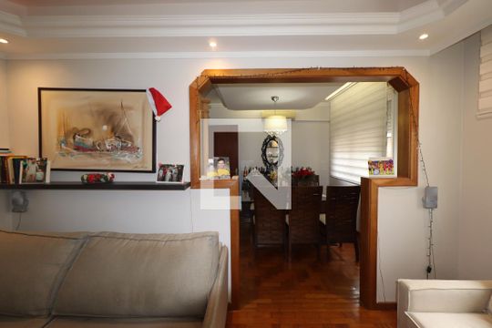 Sala de apartamento à venda com 3 quartos, 77m² em Rio Branco, Porto Alegre