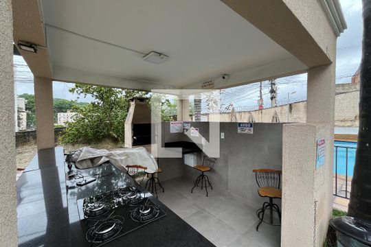 Área Gourmet de apartamento à venda com 3 quartos, 60m² em Frei Leopoldo, Belo Horizonte