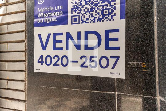 Fachada - Plaquinha de kitnet/studio à venda com 1 quarto, 44m² em Campos Elíseos, São Paulo