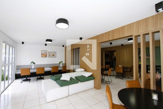Área comum - Salão de festas de apartamento para alugar com 2 quartos, 50m² em Palmeiras, Belo Horizonte