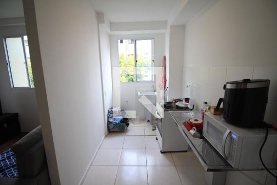 Cozinha e Área de Serviço de apartamento à venda com 2 quartos, 52m² em Diamante, Belo Horizonte