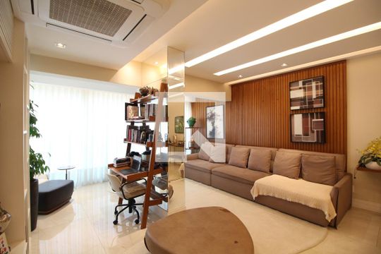 Sala de apartamento à venda com 3 quartos, 173m² em Barra Olímpica, Rio de Janeiro