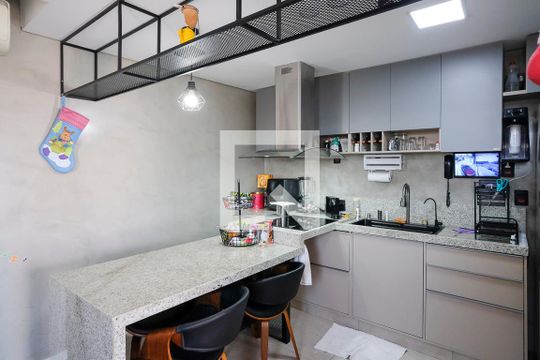 Cozinha de apartamento à venda com 8 quartos, 466m² em Cerâmica, São Caetano do Sul