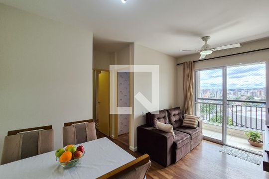 Sala de apartamento para alugar com 2 quartos, 56m² em Planalto, São Bernardo do Campo