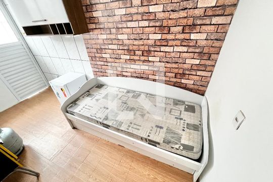 Sala/Quarto/Cozinha de kitnet/studio para alugar com 1 quarto, 20m² em Vila Roque, São Paulo