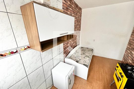 Sala/Quarto/Cozinha de kitnet/studio para alugar com 1 quarto, 20m² em Vila Roque, São Paulo