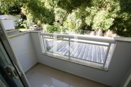 Varanda da Suíte de casa de condomínio à venda com 3 quartos, 119m² em Jacarepaguá, Rio de Janeiro