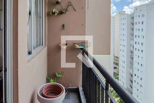 Varanda da Sala de apartamento à venda com 3 quartos, 66m² em Planalto, São Bernardo do Campo
