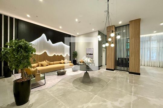 Hall Social Bloco de apartamento à venda com 2 quartos, 66m² em Santo Amaro, São Paulo
