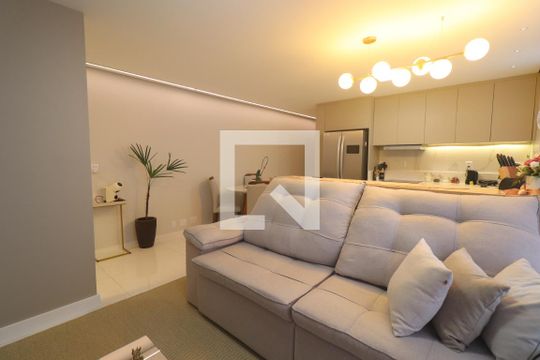 Sala de apartamento à venda com 1 quarto, 90m² em Centro, Novo Hamburgo