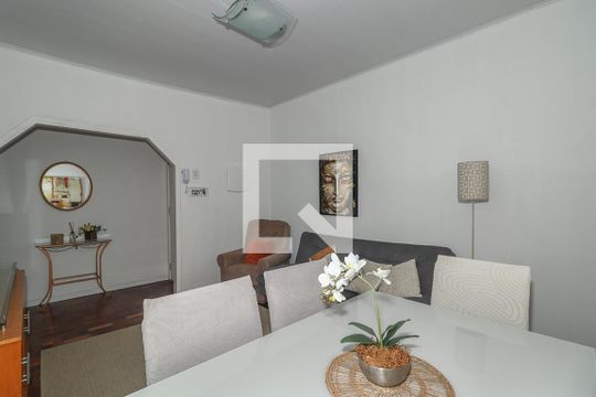 Sala de apartamento à venda com 3 quartos, 98m² em Auxiliadora, Porto Alegre