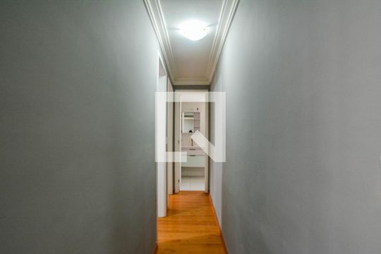Corredor de apartamento à venda com 2 quartos, 59m² em Parque Erasmo Assunção, Santo André