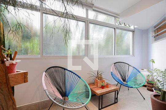 Jardim de inverno de apartamento à venda com 2 quartos, 100m² em Jardim São Paulo, São Paulo