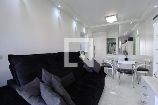 Sala de apartamento para alugar com 1 quarto, 40m² em Indianópolis, São Paulo