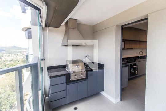 Varanda gourmet de apartamento para alugar com 3 quartos, 124m² em Alphaville Industrial, Barueri