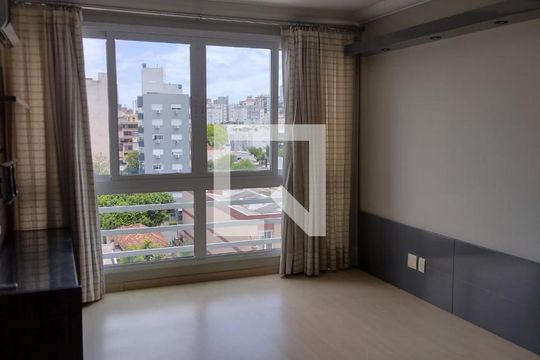 Sala de apartamento para alugar com 1 quarto, 58m² em Jardim Botânico, Porto Alegre