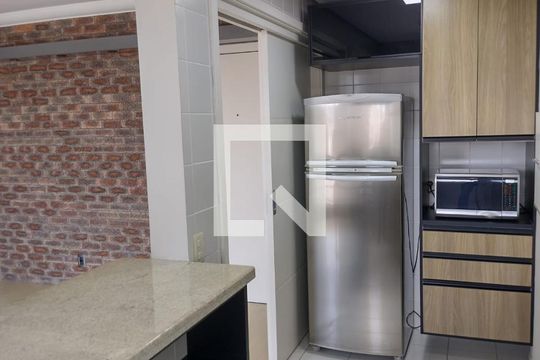 Cozinha  de apartamento para alugar com 1 quarto, 58m² em Jardim Botânico, Porto Alegre