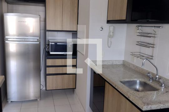 Cozinha  de apartamento para alugar com 1 quarto, 58m² em Jardim Botânico, Porto Alegre