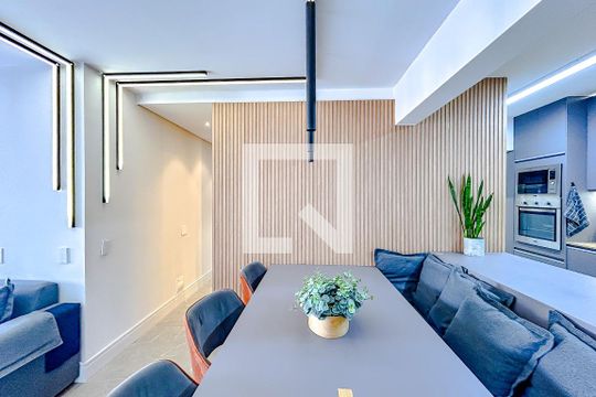 Sala de Jantar de apartamento à venda com 2 quartos, 93m² em Vila Gomes Cardim, São Paulo