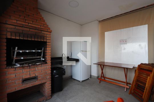 Área comum - Churrasqueira de apartamento à venda com 1 quarto, 28m² em Vila Tolstoi, São Paulo