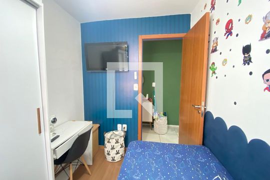Quarto 1 de apartamento à venda com 2 quartos, 40m² em Del Castilho, Rio de Janeiro