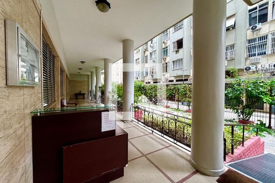 Portaria de apartamento para alugar com 3 quartos, 150m² em Copacabana, Rio de Janeiro