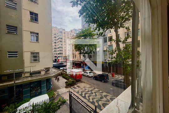 Sala - vista de apartamento para alugar com 3 quartos, 150m² em Copacabana, Rio de Janeiro