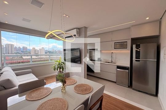 Sala de apartamento à venda com 2 quartos, 44m² em Jardim Shangai, Jundiaí