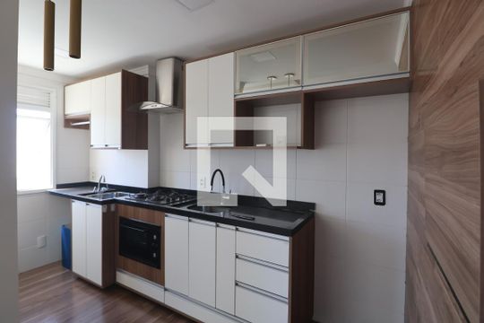 Cozinha e Área de Serviço de apartamento à venda com 2 quartos, 97m² em Marechal Rondon, Canoas