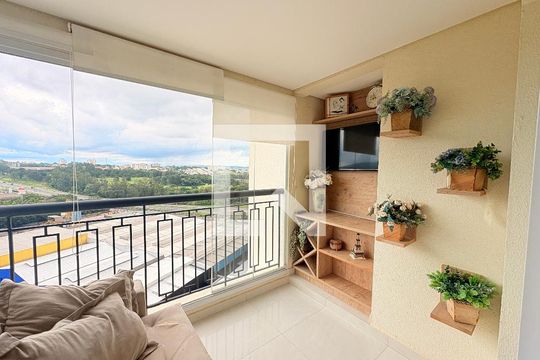 Sacada de apartamento à venda com 2 quartos, 78m² em Jardim Ermida I, Jundiaí