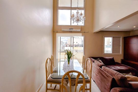 Sala de Jantar de apartamento à venda com 3 quartos, 160m² em Vila Gomes Cardim, São Paulo