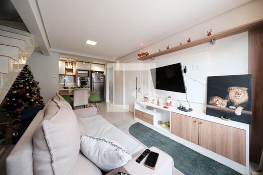 Sala/Cozinha de casa de condomínio à venda com 2 quartos, 80m² em Jardim Lisboa, São Paulo