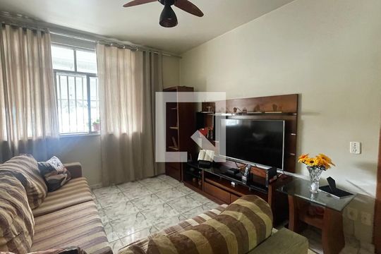 Sala de apartamento à venda com 2 quartos, 64m² em Moneró, Rio de Janeiro