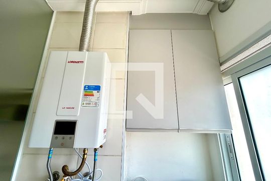 Área de Serviço de apartamento à venda com 2 quartos, 42m² em Vila Galvão, Guarulhos