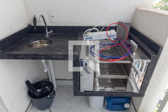 Varanda gourmet de apartamento à venda com 2 quartos, 47m² em Itaquera, São Paulo