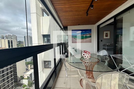 Varanda de apartamento para alugar com 1 quarto, 89m² em Vila Olímpia, São Paulo