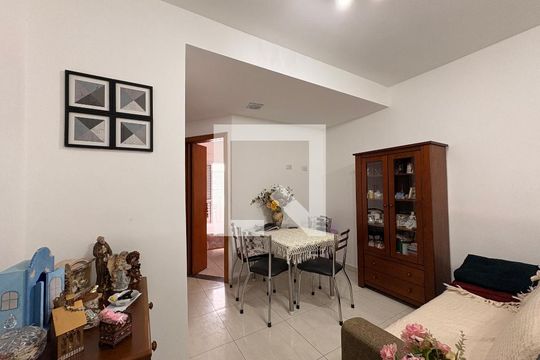 Sala de apartamento à venda com 2 quartos, 44m² em Vila Alice, Santo André