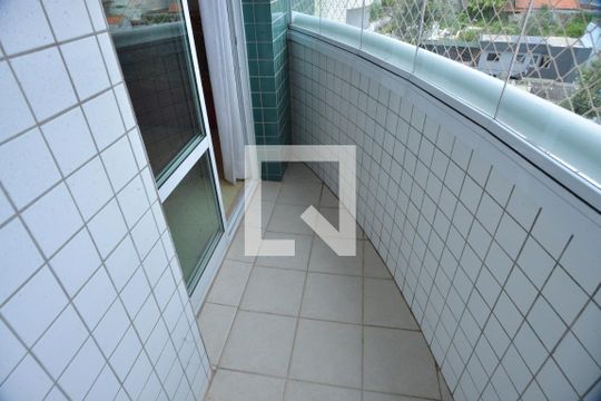 Varanda da Sala de apartamento à venda com 3 quartos, 90m² em Pinheirinho, Santo André