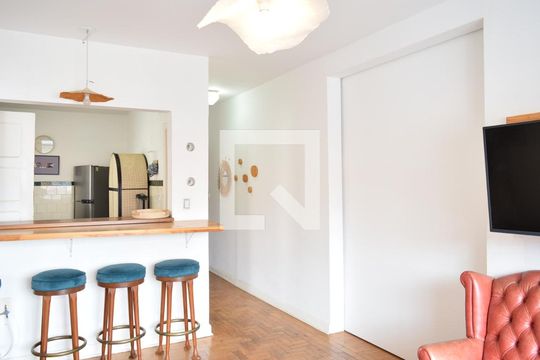 Sala de apartamento para alugar com 2 quartos, 87m² em Pompeia, São Paulo