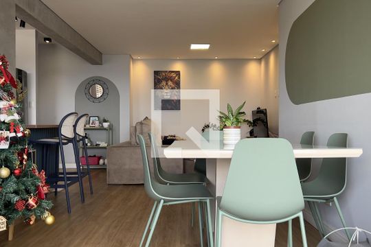 Sala de apartamento para alugar com 2 quartos, 76m² em Vila Antonieta, Guarulhos