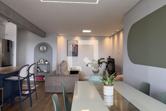 Sala de apartamento para alugar com 2 quartos, 76m² em Vila Antonieta, Guarulhos