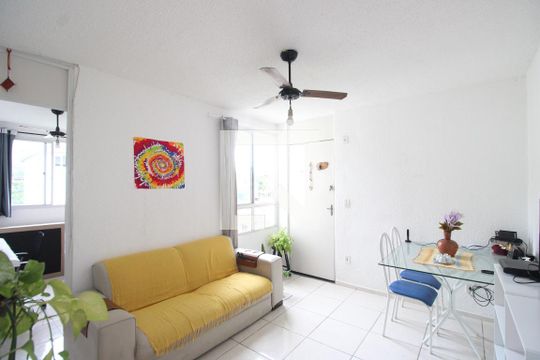 Sala de apartamento à venda com 2 quartos, 44m² em Anil, Rio de Janeiro