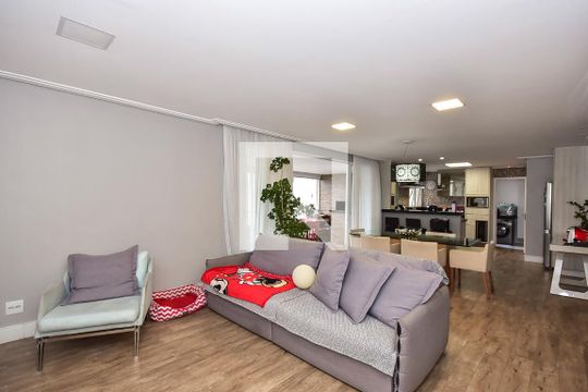 Sala de apartamento à venda com 3 quartos, 141m² em Jardim Colombo, São Paulo