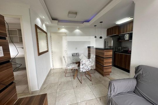 Sala de apartamento para alugar com 2 quartos, 55m² em Parque Viana, Barueri