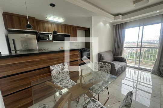 Sala de apartamento para alugar com 2 quartos, 55m² em Parque Viana, Barueri