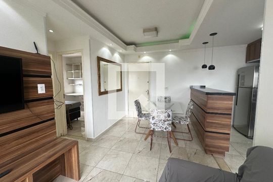 Sala de apartamento para alugar com 2 quartos, 55m² em Parque Viana, Barueri