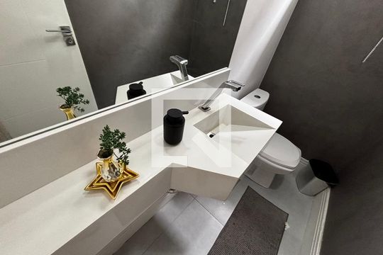 Lavabo de casa de condomínio à venda com 5 quartos, 350m² em Vargem Grande, Rio de Janeiro
