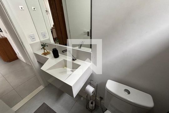Lavabo de casa de condomínio à venda com 5 quartos, 350m² em Vargem Grande, Rio de Janeiro