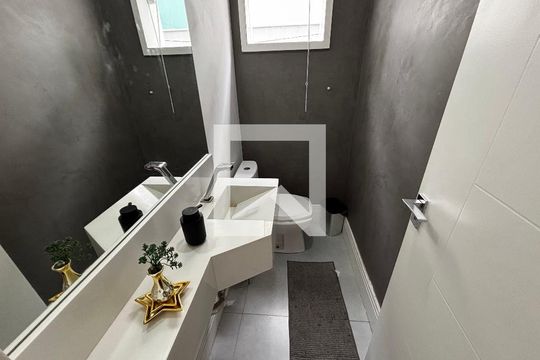 Lavabo de casa de condomínio à venda com 5 quartos, 350m² em Vargem Grande, Rio de Janeiro